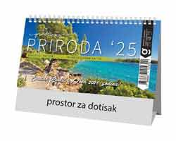 STOLNI KALENDARI-2025 PRIRODA HRVATSKE